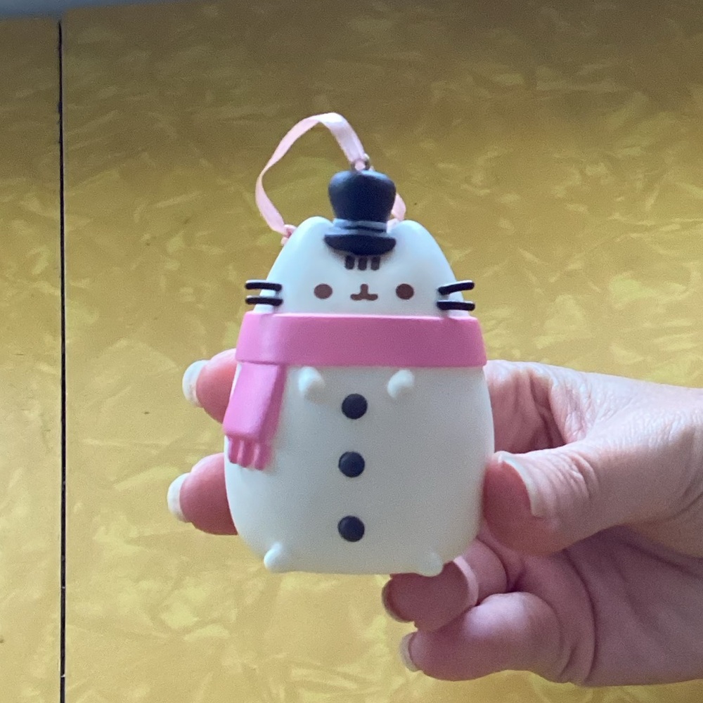 Pusheen the Cat Snowman Ornament